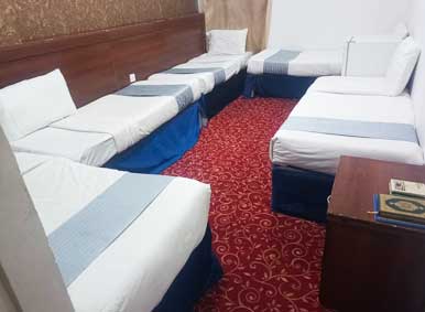 Economy Umrah Package accommodation